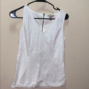 BANANA REPUBLIC WHITE TANK TOP BLOUSE
